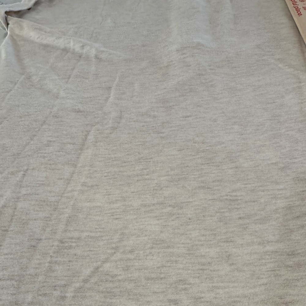 Lou & Grey Signaturesoft Split Neck Pocket Dress Women’s Sz M in Lt Oak Heather - Picture 12 of 12